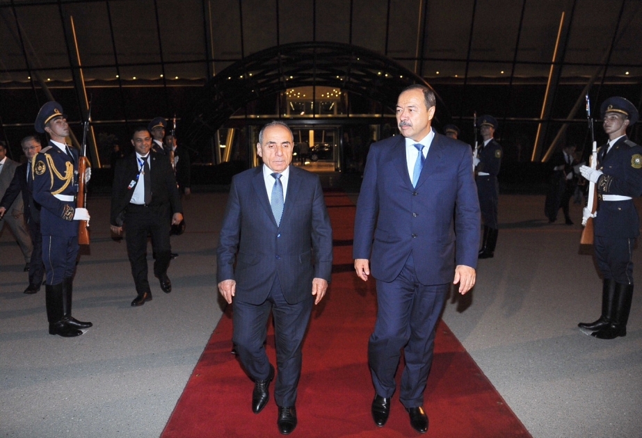 Завершился визит премьер-министра Узбекистана Абдуллы Арипова в Азербайджан