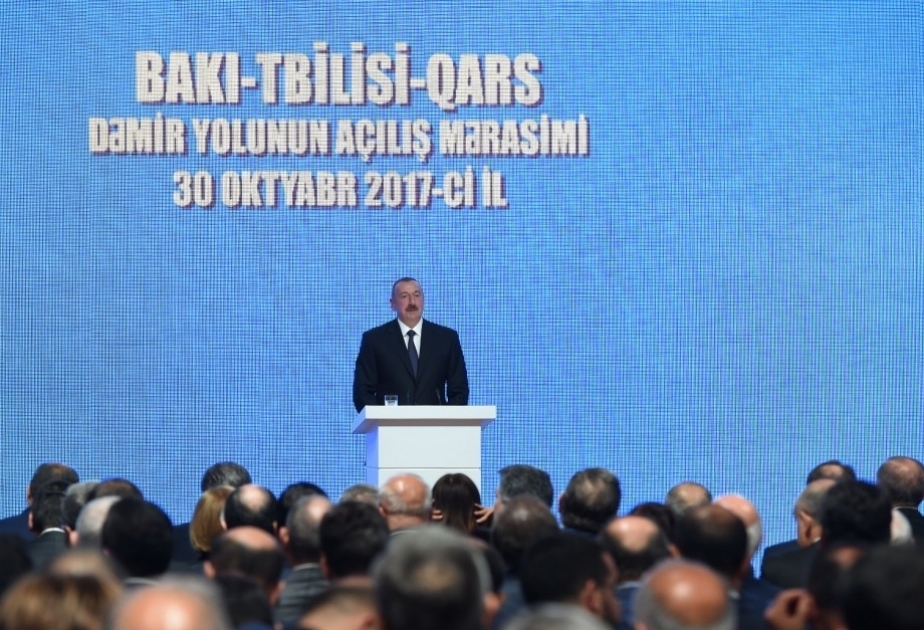 President Ilham Aliyev: BTK’s construction is the result of Azerbaijani-Georgian-Turkish friendship