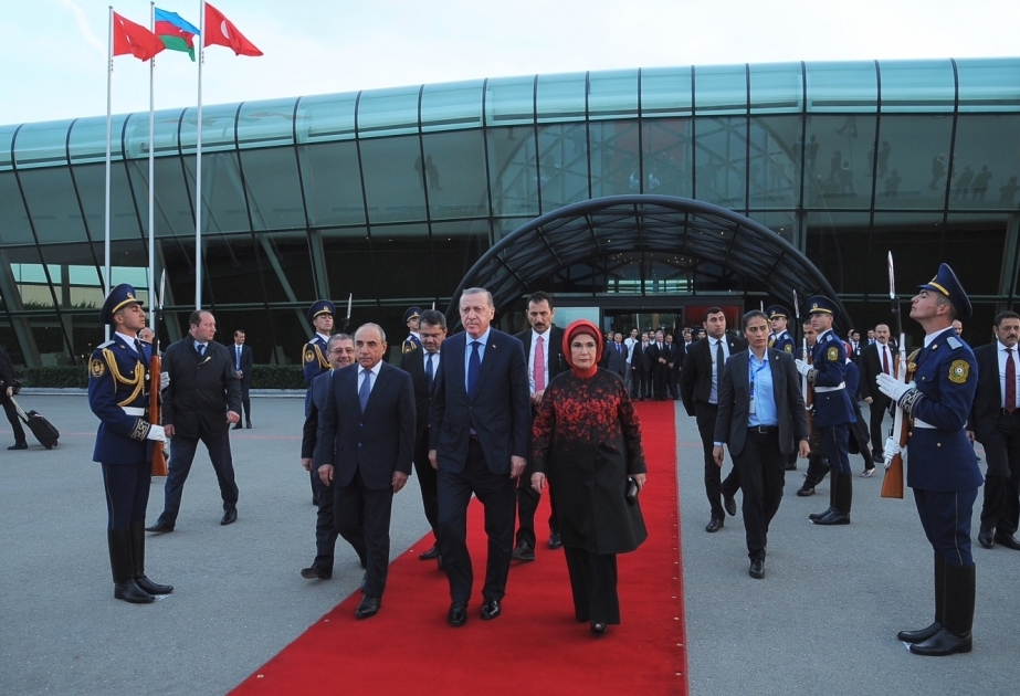 Türkischer Präsident beendet seinen Besuch in Aserbaidschan