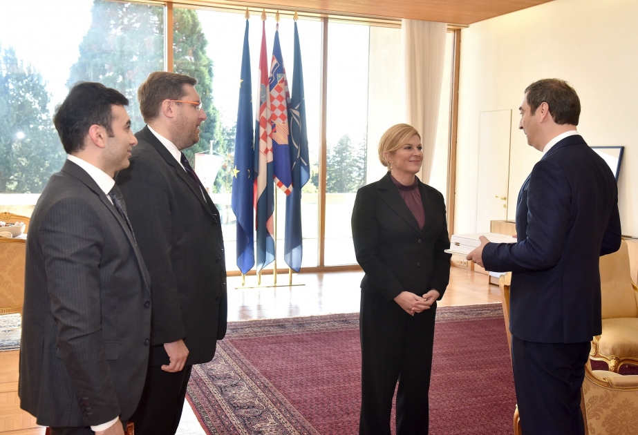 Azerbaijani ambassador awarded Supreme Order of Croatia