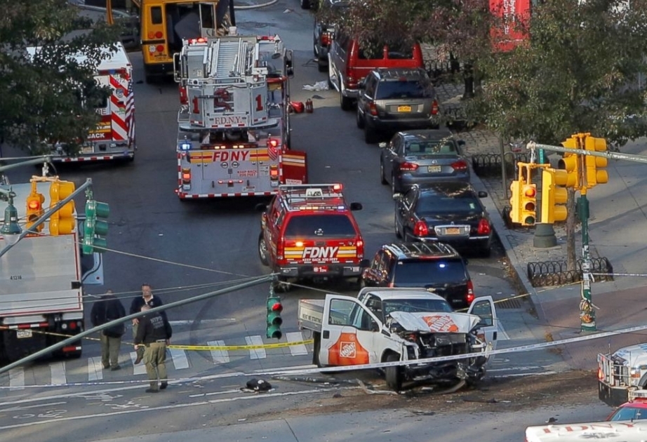 美国纽约发生恐怖袭击事件 已致8人死亡