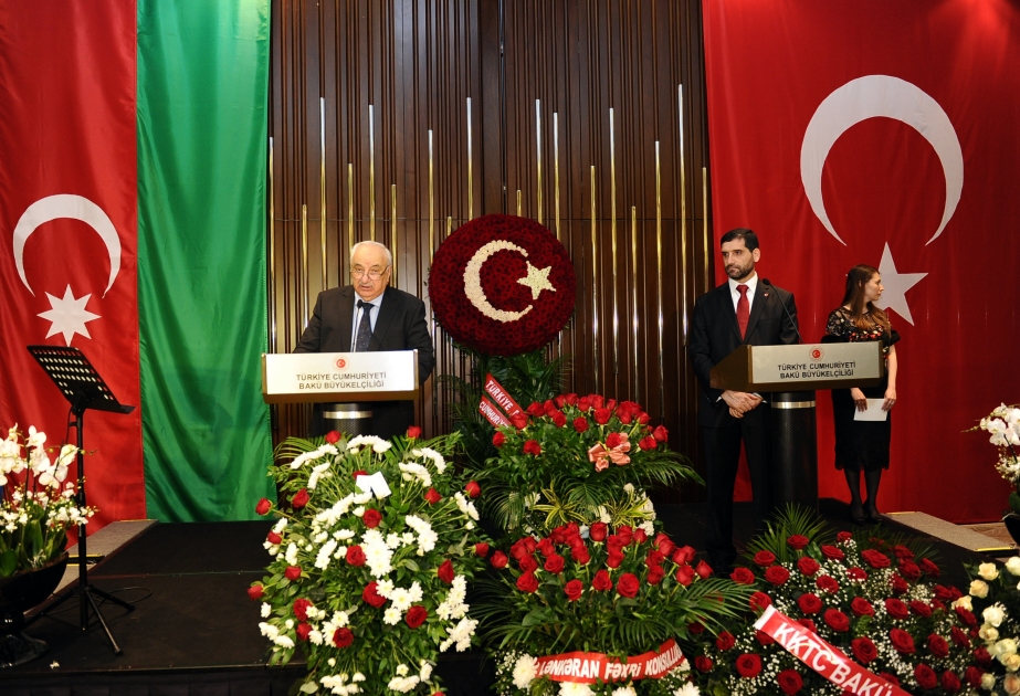 Bakıda Türkiyənin milli bayramı qeyd edilib
