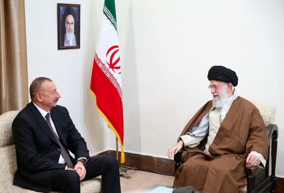 President Ilham Aliyev met with Supreme Leader of Iran Sayyid Ali Khamenei VIDEO