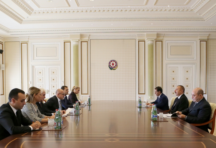 President Ilham Aliyev received Montenegrin delegation VIDEO