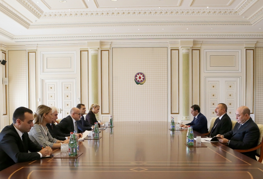 Le président azerbaïdjanais a reçu le ministre monténégrin des Affaires étrangères VIDEO