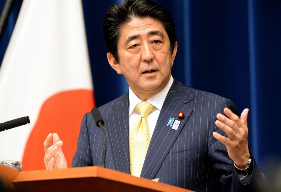 Yaponiyanın Baş naziri Şinzo Abe xalqa müraciət edib