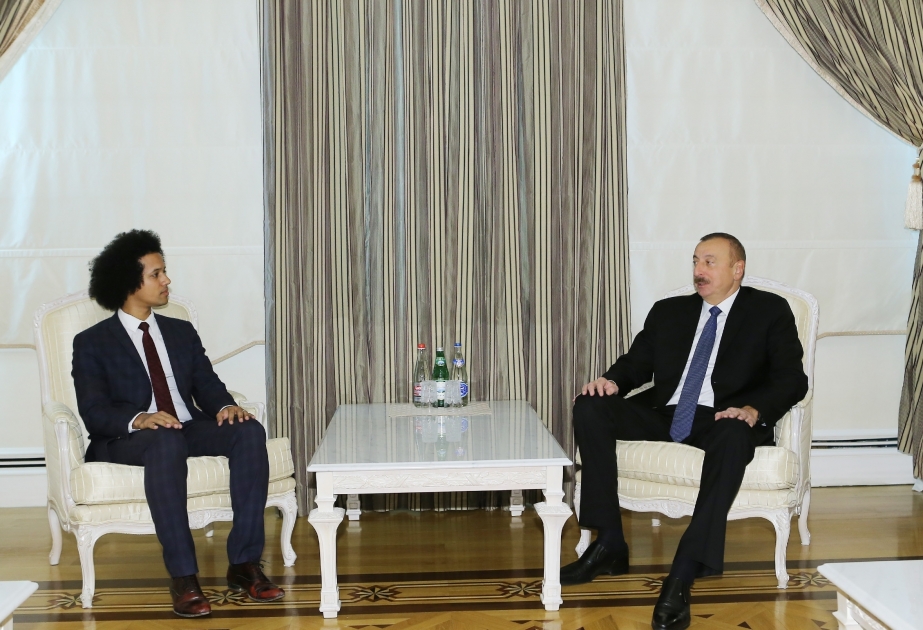 Le président Ilham Aliyev reçoit la délégation française menée par Pierre-Alain Raphan VIDEO