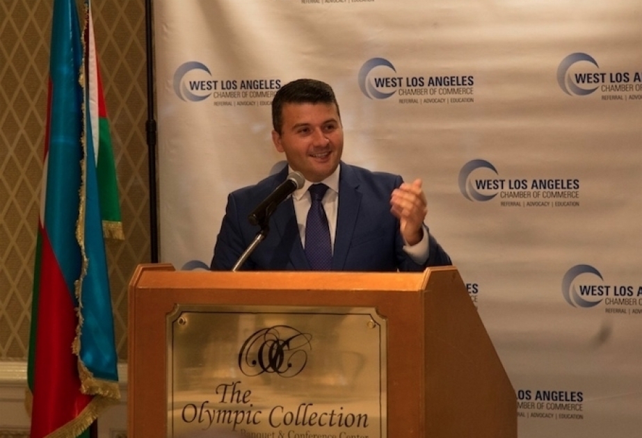 Azerbaijan's Consul General addresses West Los Angeles Chamber of Commerce