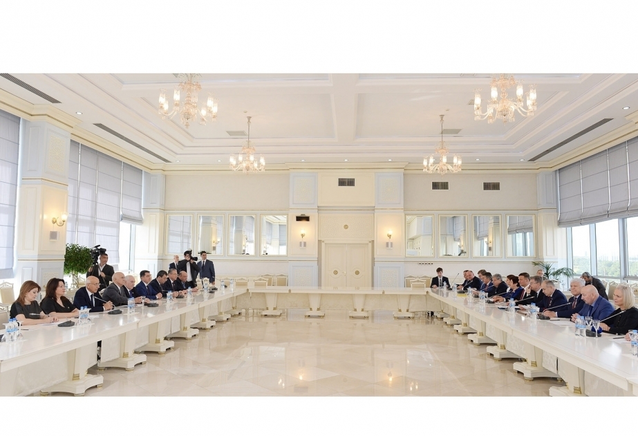 第14届阿塞拜疆国民议会与俄罗斯联邦议会合作委员会会议在巴库举行