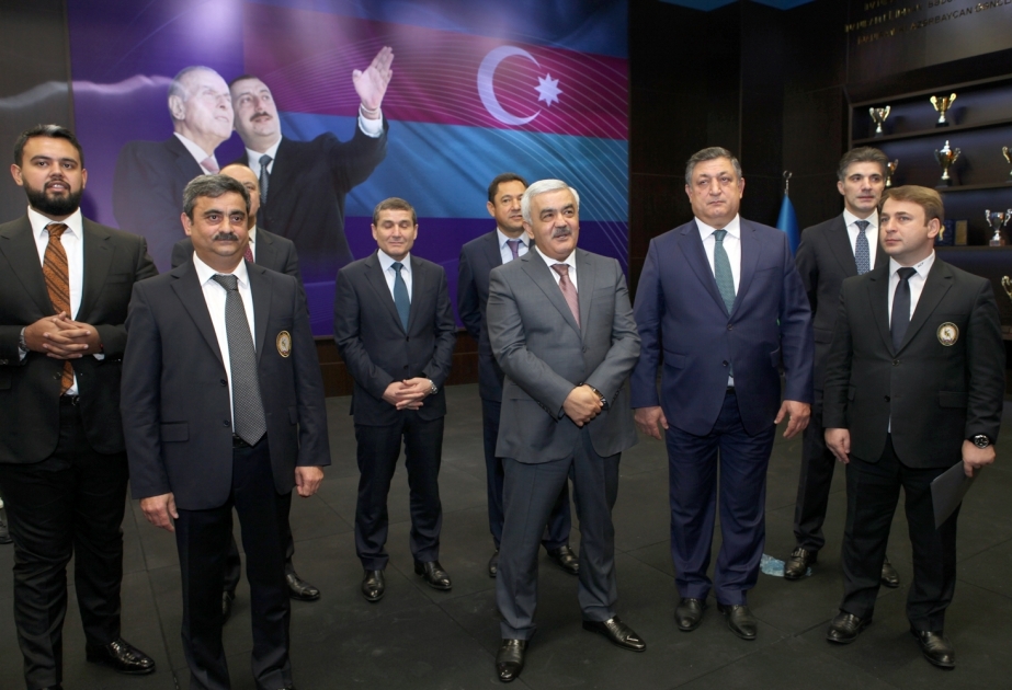 Azərbaycan Cüdo Federasiyasının təlim-məşq zalının açılışı olub