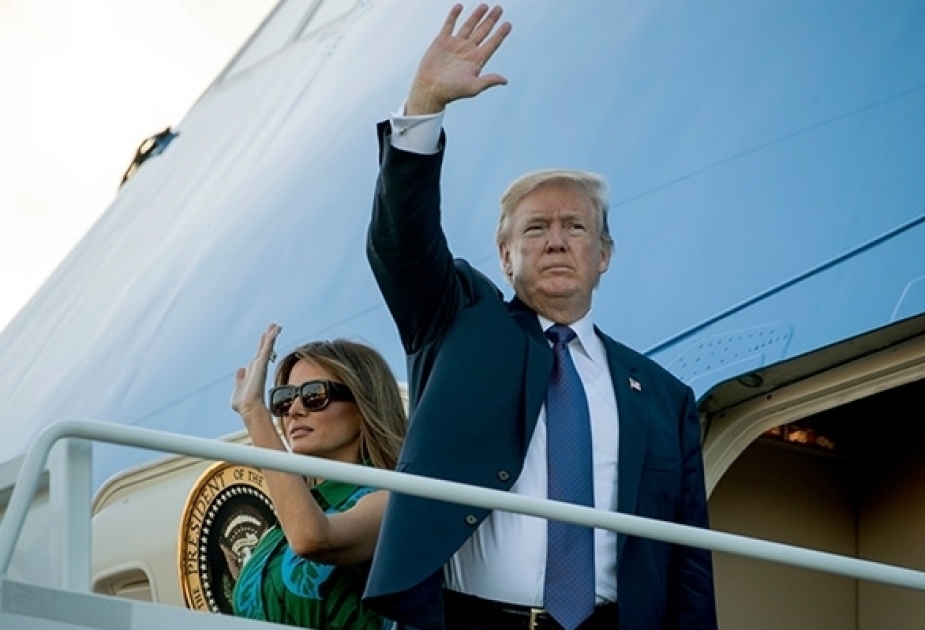 US President Donald Trump visits Japan