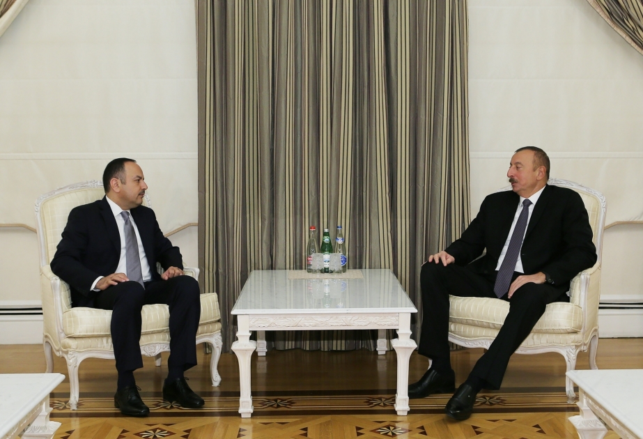 President Ilham Aliyev received delegation led by Afghan finance minister VIDEO
