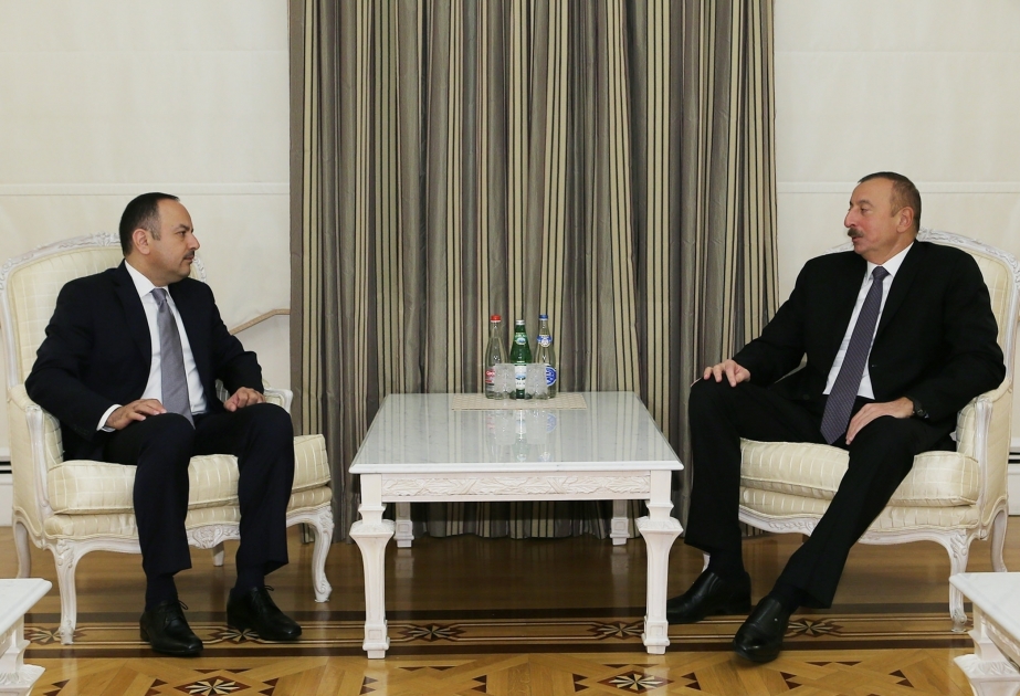 Staatspräsident Ilham Aliyev empfängt Finanzminister von Afghanistan VIDEO