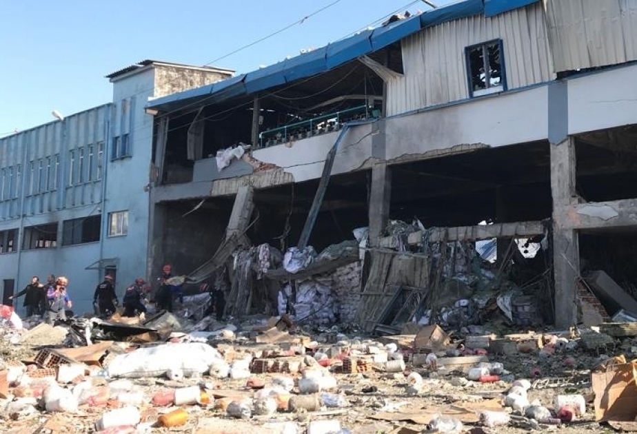 Bursa: Gasexplosion in Farbenfabrik