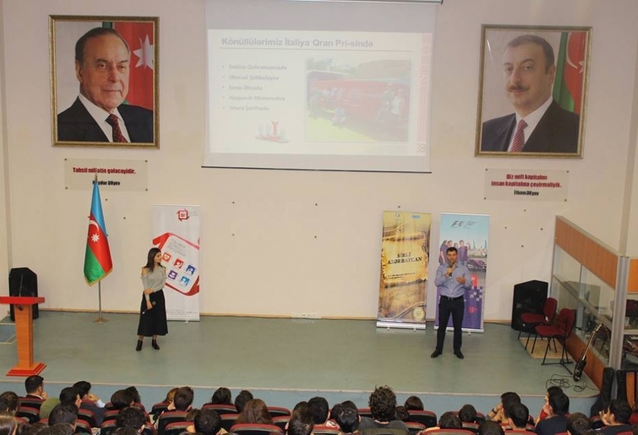 “Bakı Şəhər Halqası” bir sıra ali təhsil müəssisələrində könüllülər proqramını təqdim edib