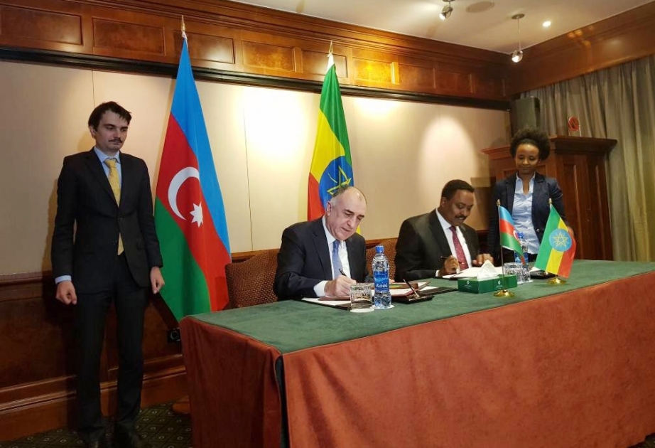 Les ministères des Affaires étrangères d’Azerbaïdjan et d’Ethiopie signent un mémorandum d’accord