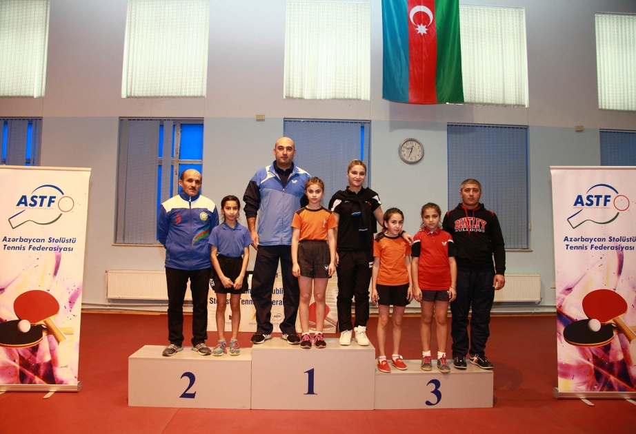 Konstitusiya Gününə həsr olunmuş stolüstü tennis üzrə Azərbaycan birinciliyinə yekun vurulub