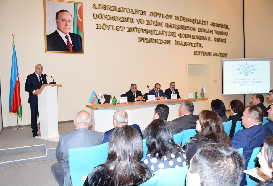 YAP xalqın istək və arzularının nəticəsi olaraq tarixi zərurətdən yaranıb
