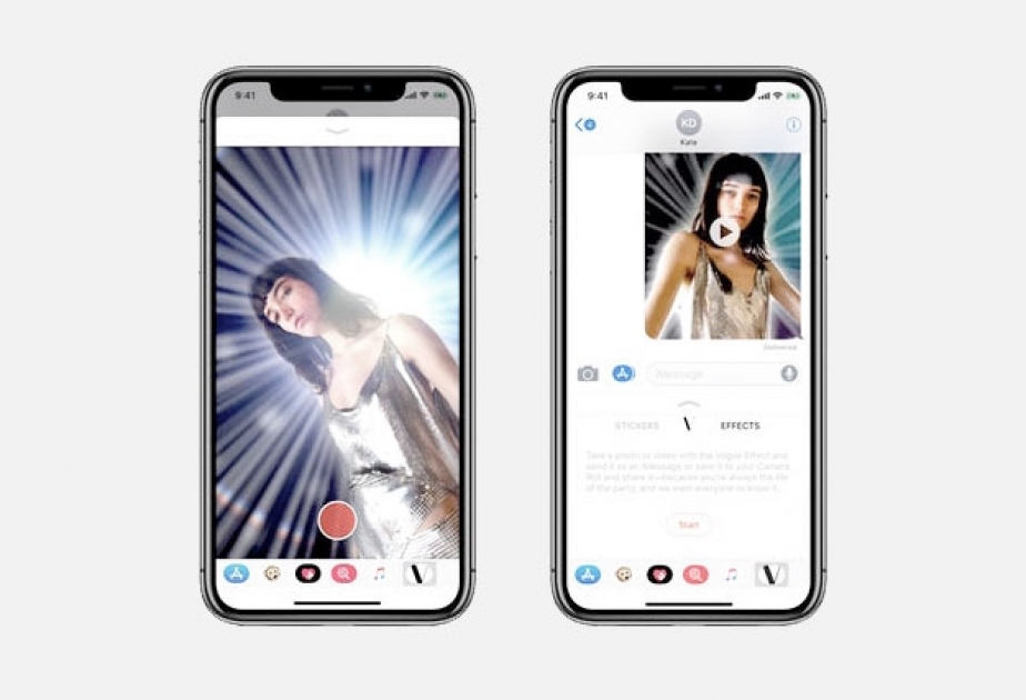 Vogue и Apple создали приложение с технологией дополненной реальности