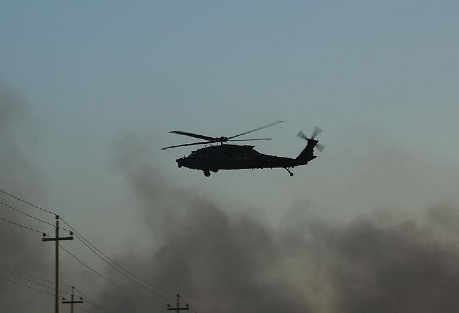 Helicopter crashes in southern Iraq, 7 killed