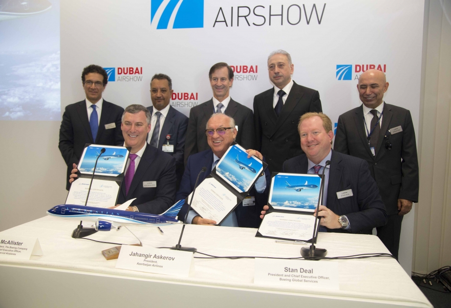 На выставке DubaiAirshow 2017 достигнут ряд ключевых договоренностей в области гражданской авиации Азербайджана