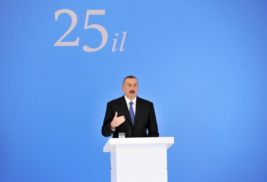 Prezident: Yeni Azərbaycan Partiyasının yaradılması müasir dövlətçiliyimiz tarixində dönüş nöqtəsi idi