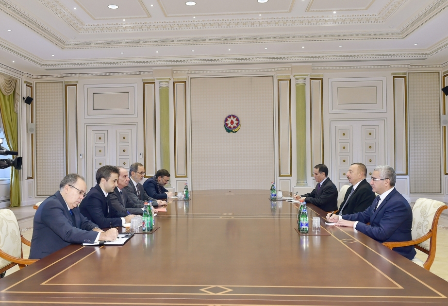 President Ilham Aliyev received delegation led by Brazilian foreign minister VIDEO