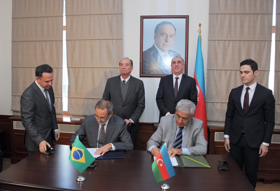 Außenministerien von Aserbaidschan und Brasilien unterzeichnen Memorandum of Understanding