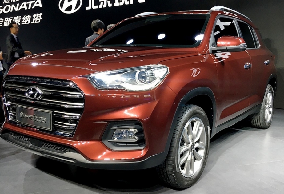 “Hyundai” Çin bazarı üçün yeni “İX35” modelini təqdim edib