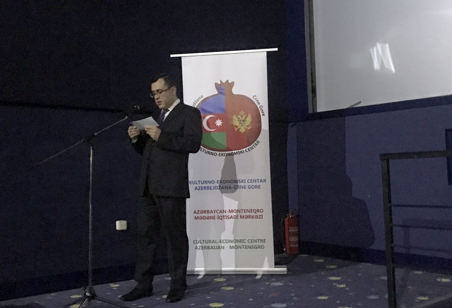 Monteneqroda “Bir günəş altında” sənədli filminin təqdimatı keçirilib