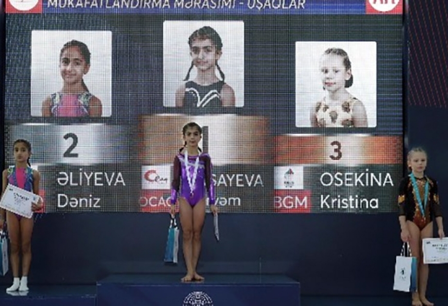 Birgə gimnastika yarışlarında qaliblər müəyyənləşib