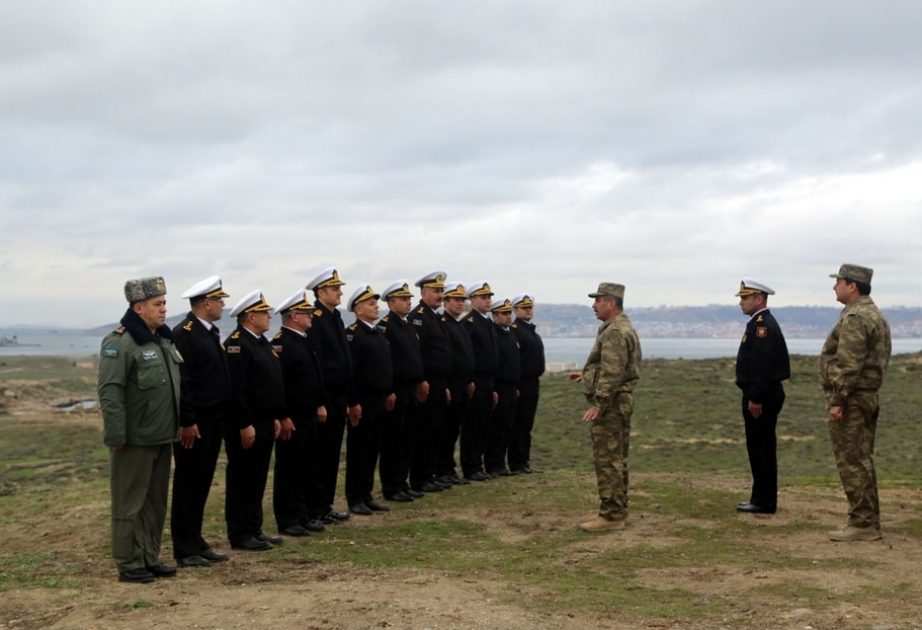 Next stage of Command-Staff Military Games held in Azerbaijan’s Naval Forces