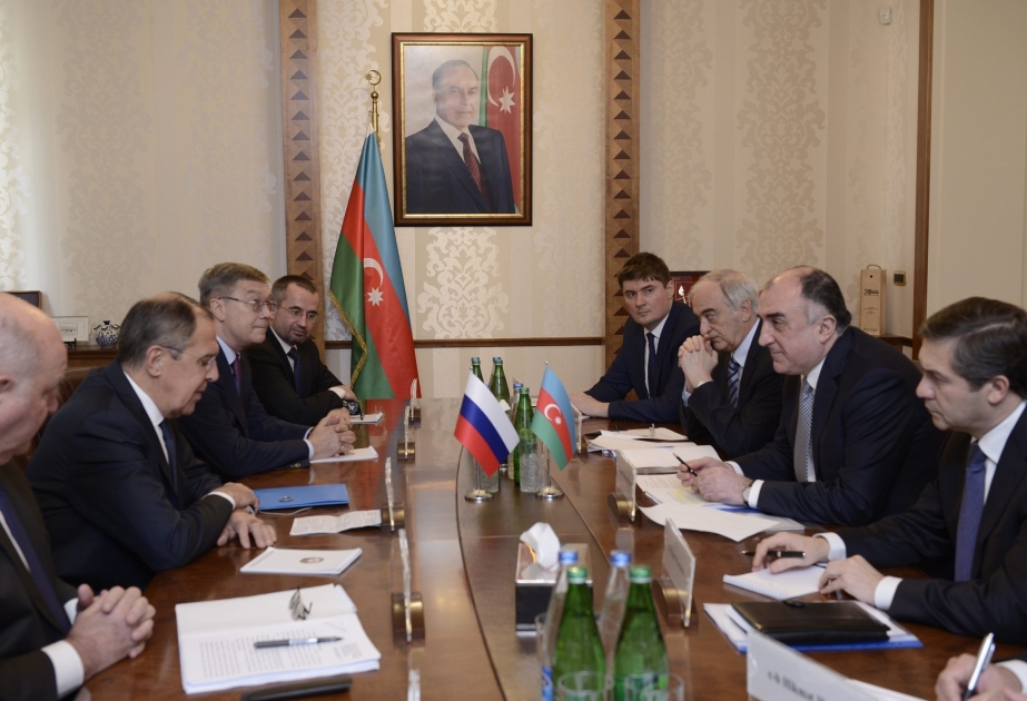 Treffen der Außenminister von Aserbaidschan und Russland