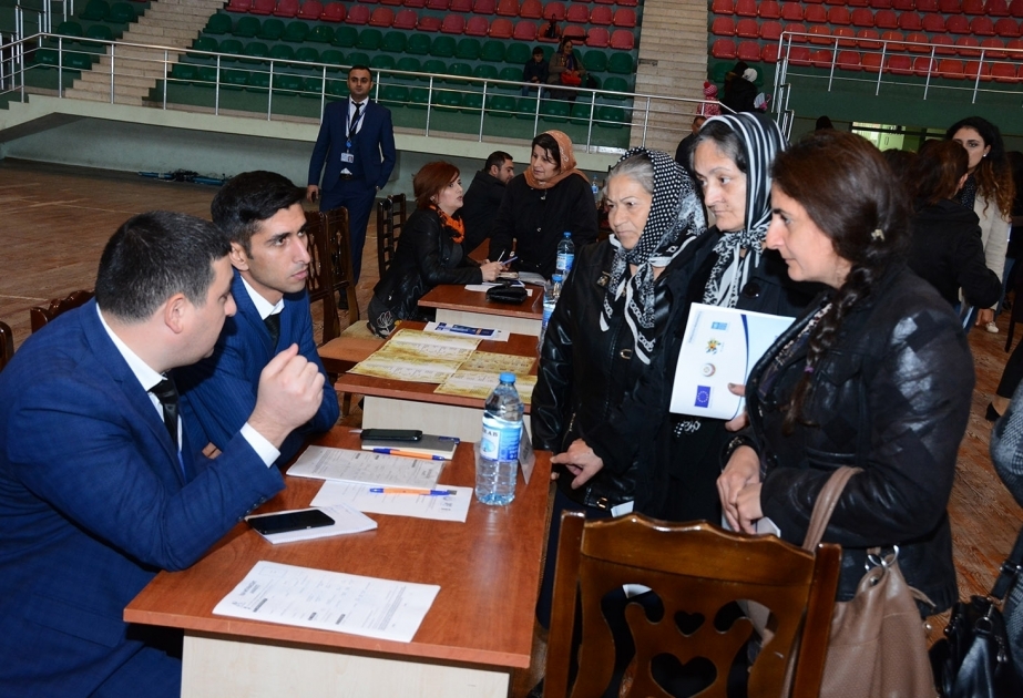 EU, UNDP, government and civil society support job fair in Bilasuvar