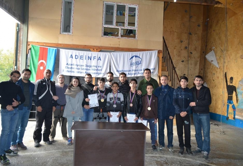 İdman dırmanması üzrə Şəki turnirinə yekun vurulub