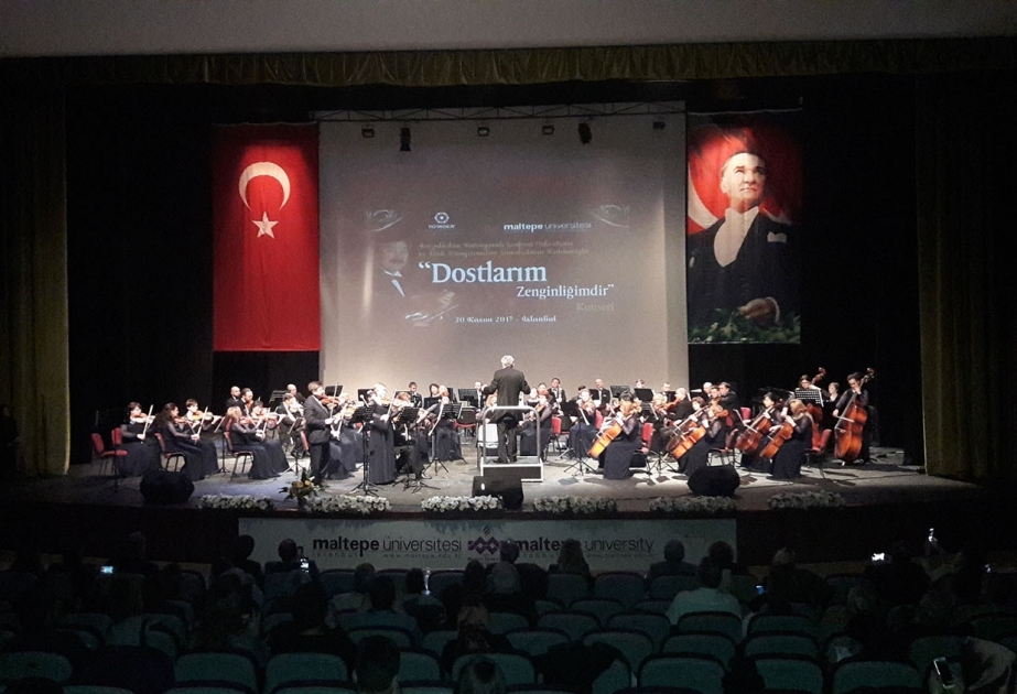 İstanbulda TÜRKSOY-un baş katibinin yubileyinə həsr edilən konsert olub