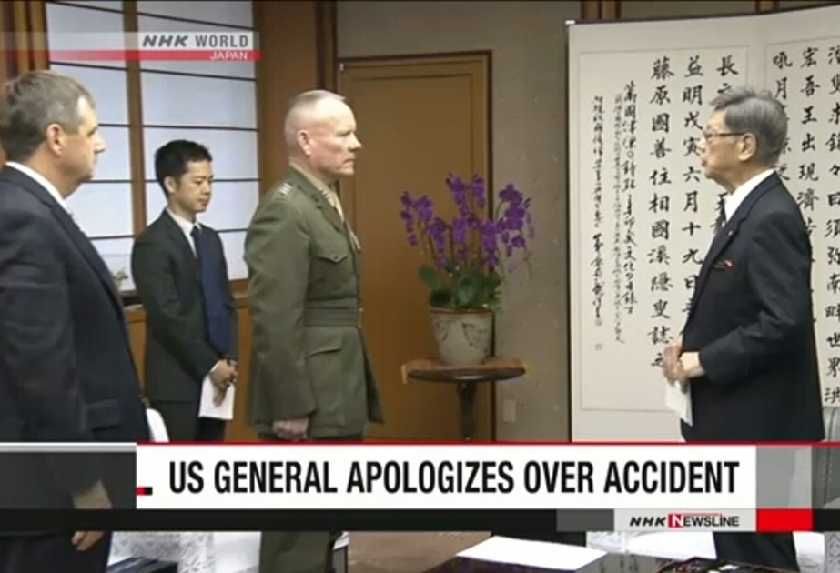 Okinavanın qubernatoru prefekturada yerləşən ABŞ silahlı qüvvələrinə etirazını bildirib