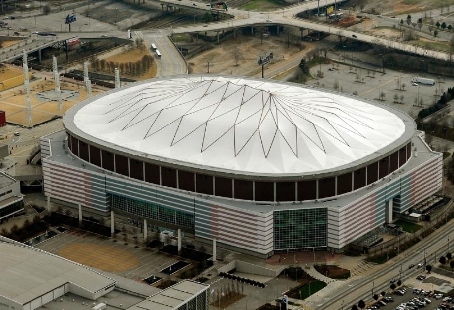 ABŞ-ın Atlanta şəhərində 214 milyon dollarlıq stadion partladılıb VİDEO