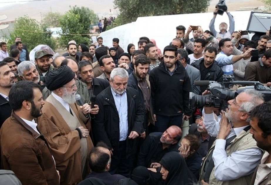 伊朗最高领袖慰问地震灾区