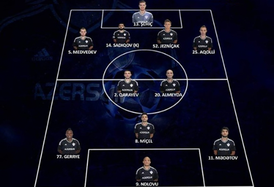 “Qarabağ” və “Çelsi” komandalarının start heyətləri açıqlanıb