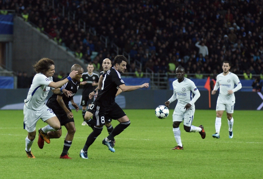 UEFA-Champions League: Duell zwischen FC Karabach Agdam und FC Chelsea beendet