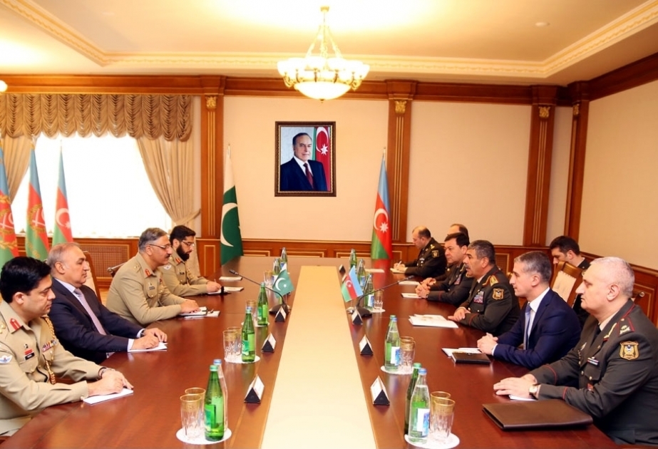 Azərbaycan ilə Pakistan arasında hərbi sahədə əməkdaşlıq müzakirə olunub