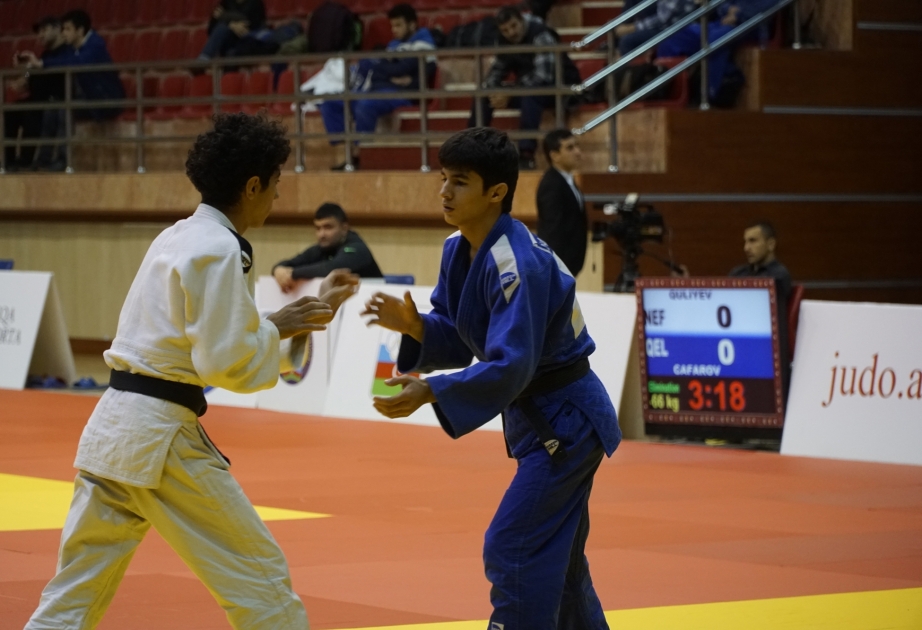 “Sərhədçi” İdman Olimpiya Kompleksində cüdo üzrə Bakı çempionatı start götürüb
