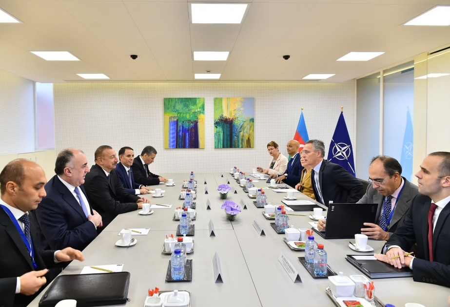 Entretien du président Ilham Aliyev avec le secrétaire général de l’OTAN à Bruxelles  mis à jour