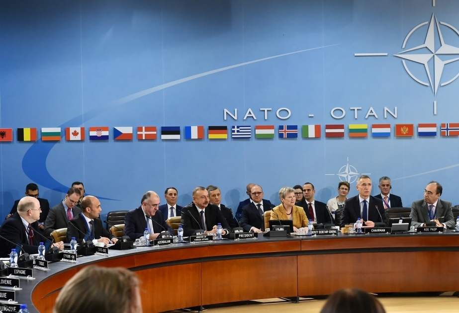 President Ilham Aliyev attended NATO's North Atlantic Council meeting
