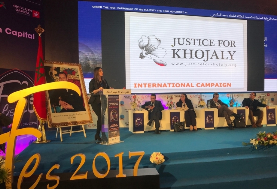 “Xocalıya Ədalət!” beynəlxalq kampaniyasının Mərakeşdə təqdimatı keçirilib