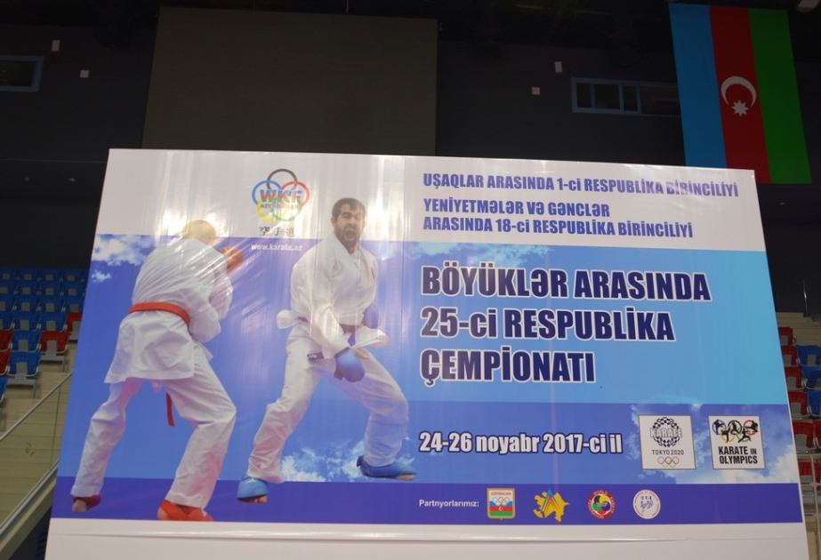 Karate üzrə Azərbaycan çempionatında 300-dən çox idmançı mübarizə aparır