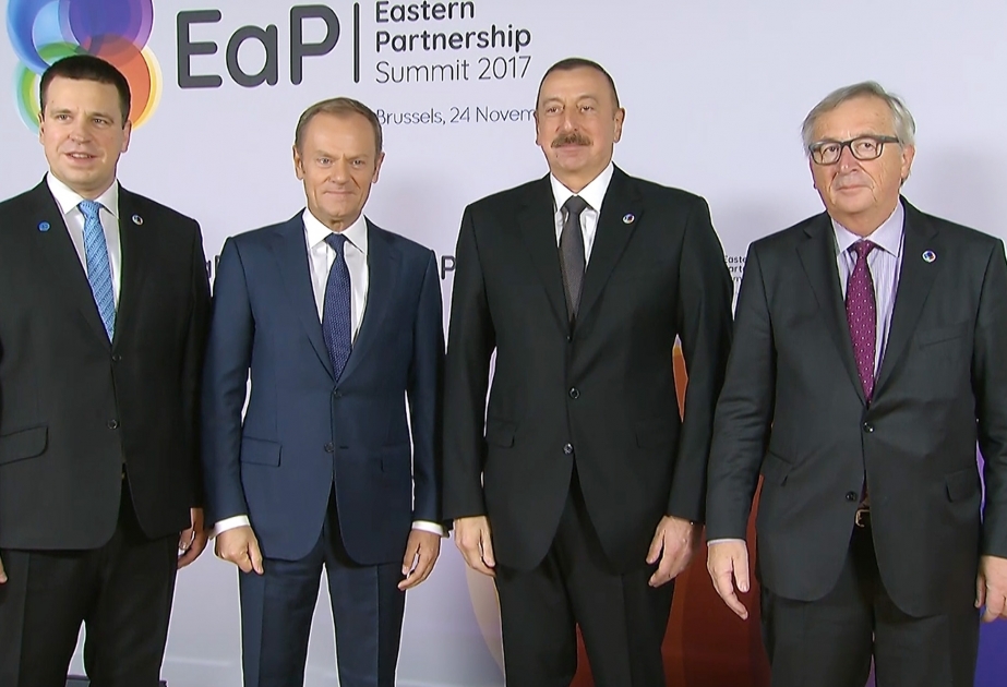 President Ilham Aliyev attended EU Eastern Partnership Summit in Brussels UPDATED VIDEO