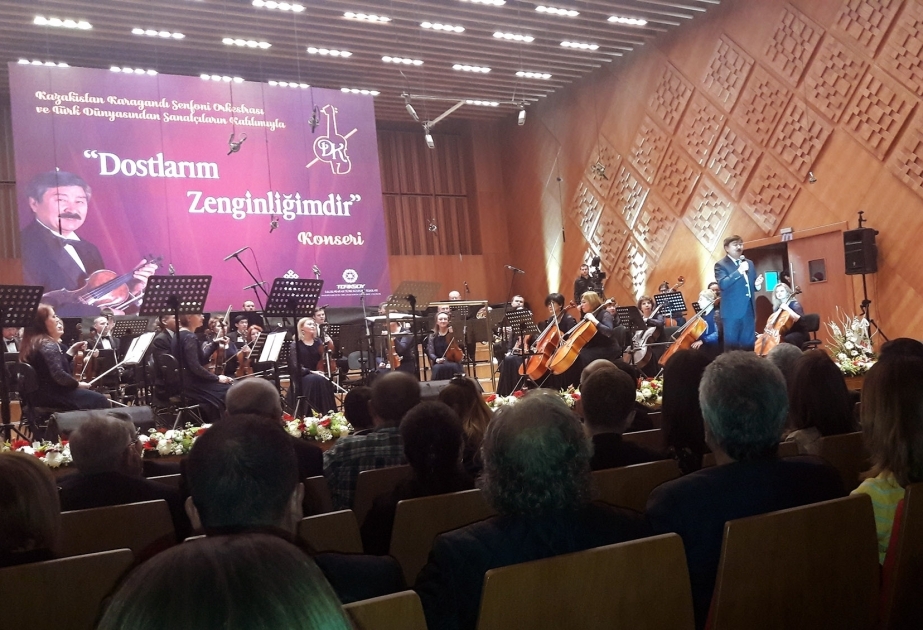 Ankarada TÜRKSOY-un baş katibinin 70 illik yubileyi geniş konsert proqramı ilə qeyd olunub