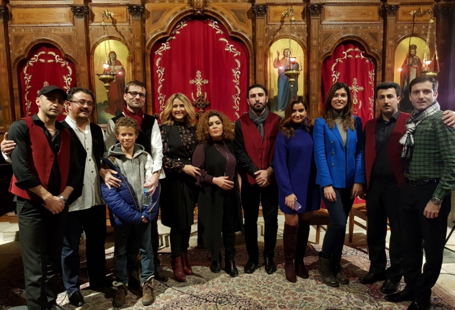 Parisdə möhtəşəm muğam gecəsi